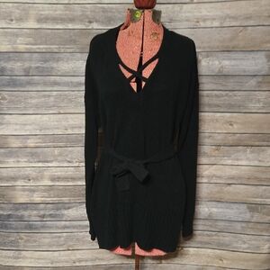 Lush Black Knit Fabric